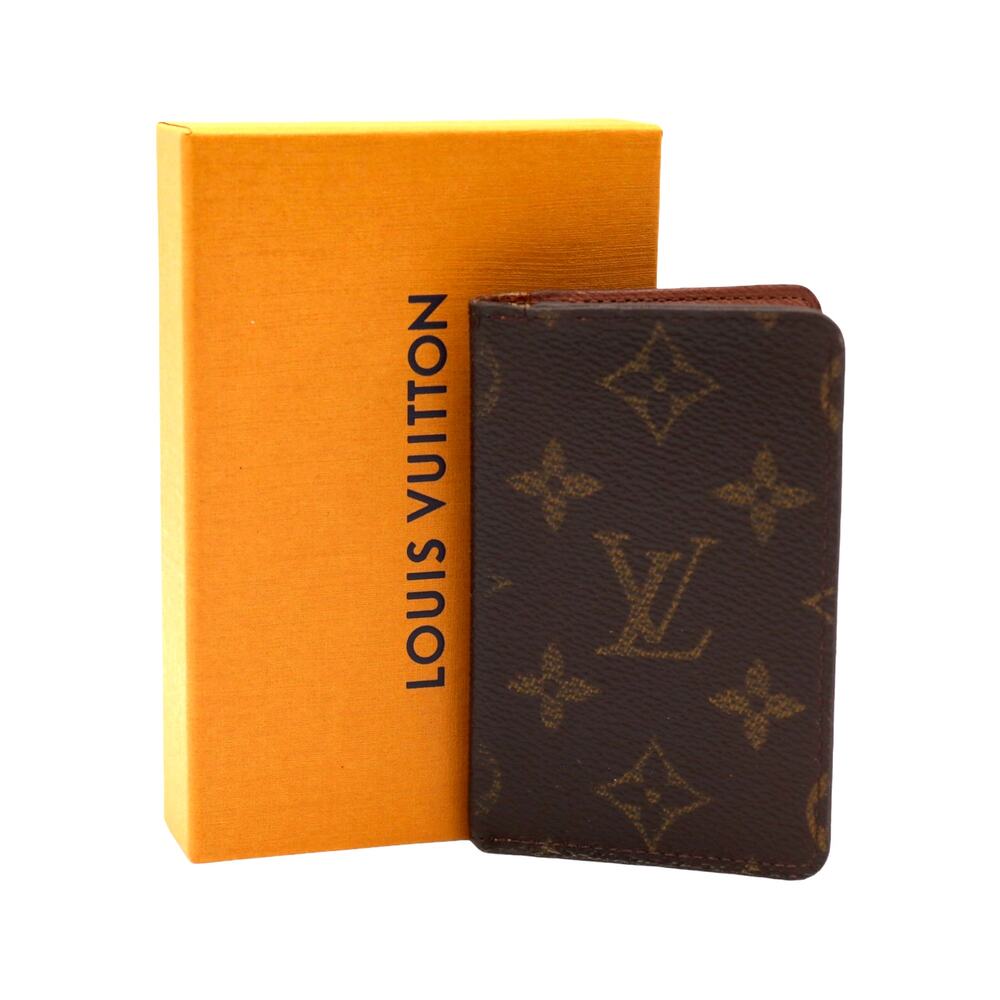 🔴 Louis Vuitton Pocket Organizer Wallet - Monogram - Picture 1 of 8